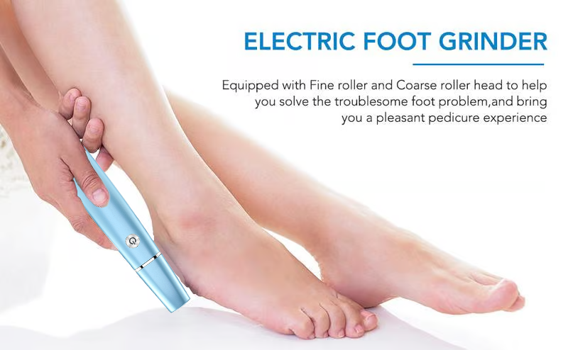 Rechargeable Foot Care System with Exfoliating Roller