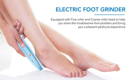 Rechargeable Foot Care System with Exfoliating Roller