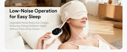 Soothing Scalp and Eye Massager with Air Compression & Heat