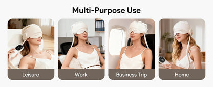 Soothing Scalp and Eye Massager with Air Compression & Heat
