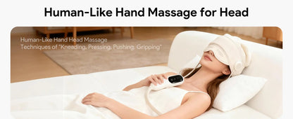 Soothing Scalp and Eye Massager with Air Compression & Heat