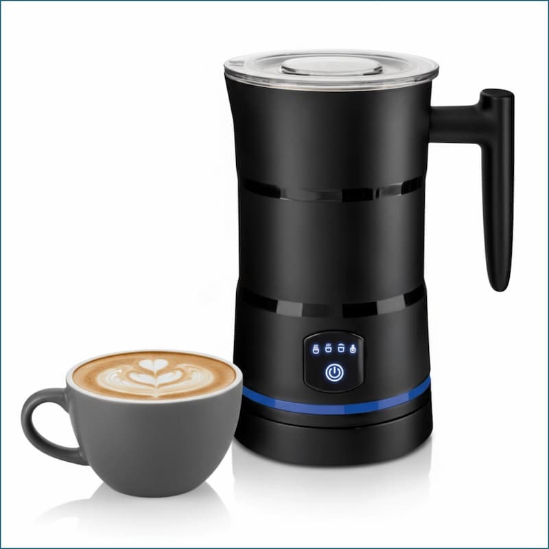 Automatic Milk Frother & Steamer for Creamy Coffee Bliss