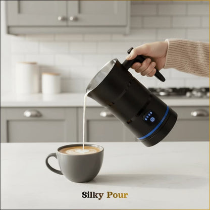 Automatic Milk Frother & Steamer for Creamy Coffee Bliss