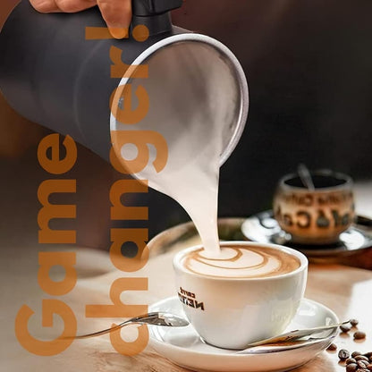 Automatic Milk Frother & Steamer for Creamy Coffee Bliss