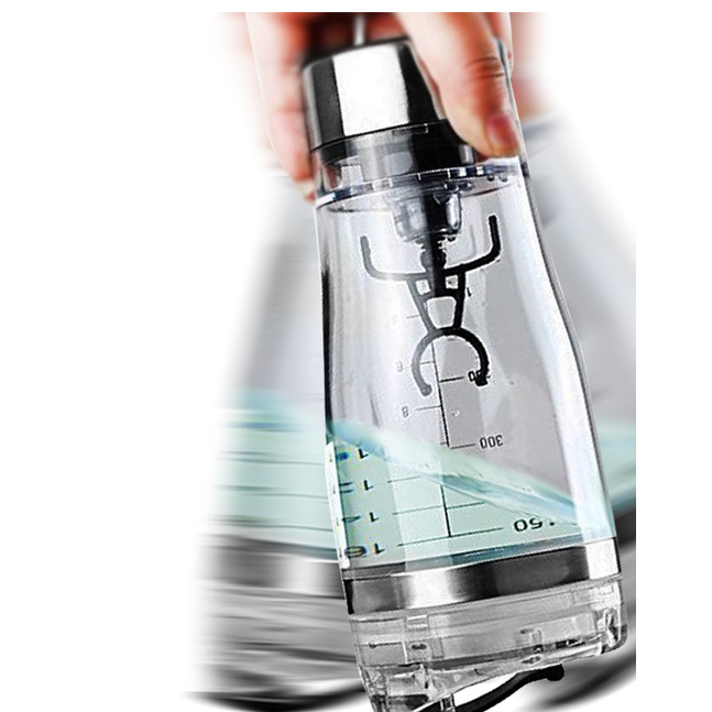 Smart Protein Blender Bottle with Electric Mixing Power