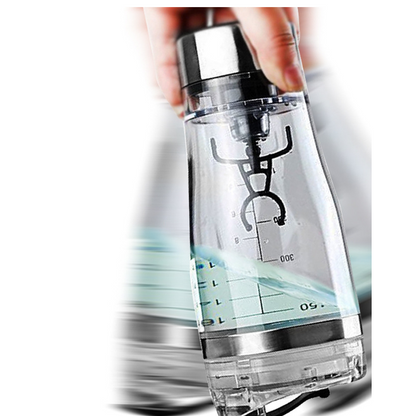 Smart Protein Blender Bottle with Electric Mixing Power