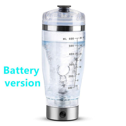 Smart Protein Blender Bottle with Electric Mixing Power