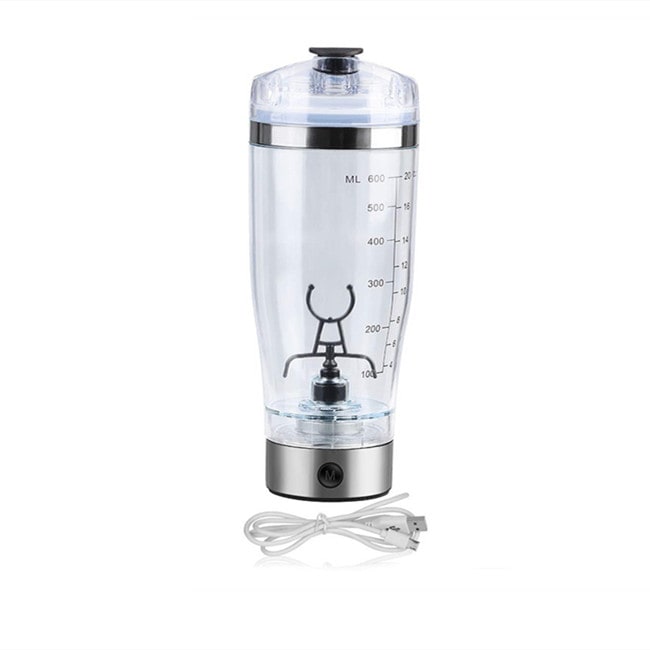 Smart Protein Blender Bottle with Electric Mixing Power