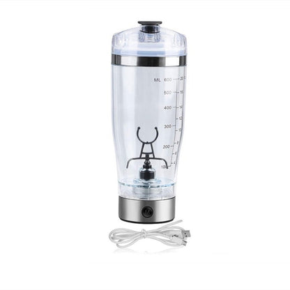 Smart Protein Blender Bottle with Electric Mixing Power