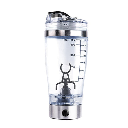 Smart Protein Blender Bottle with Electric Mixing Power