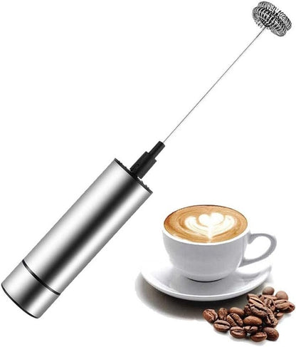 Handheld Cordless Milk Frother – Portable Foam Mixer