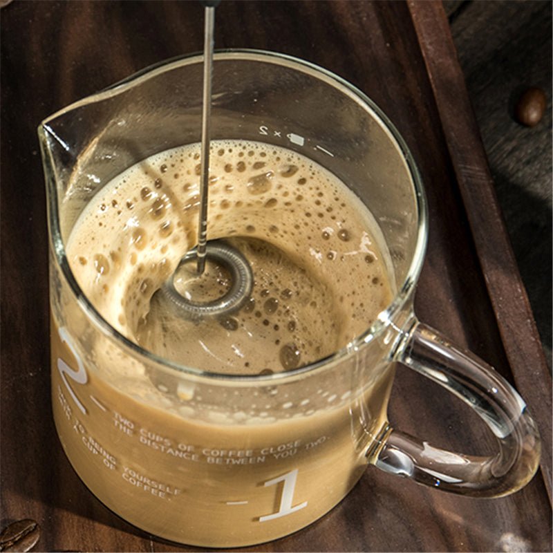 Handheld Cordless Milk Frother – Portable Foam Mixer