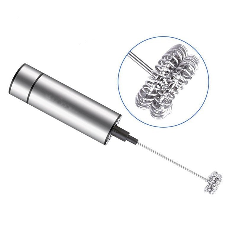 Handheld Cordless Milk Frother – Portable Foam Mixer