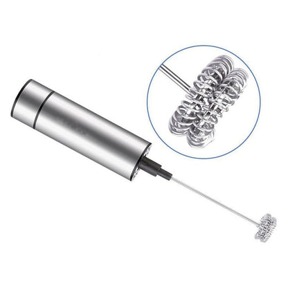 Handheld Cordless Milk Frother – Portable Foam Mixer
