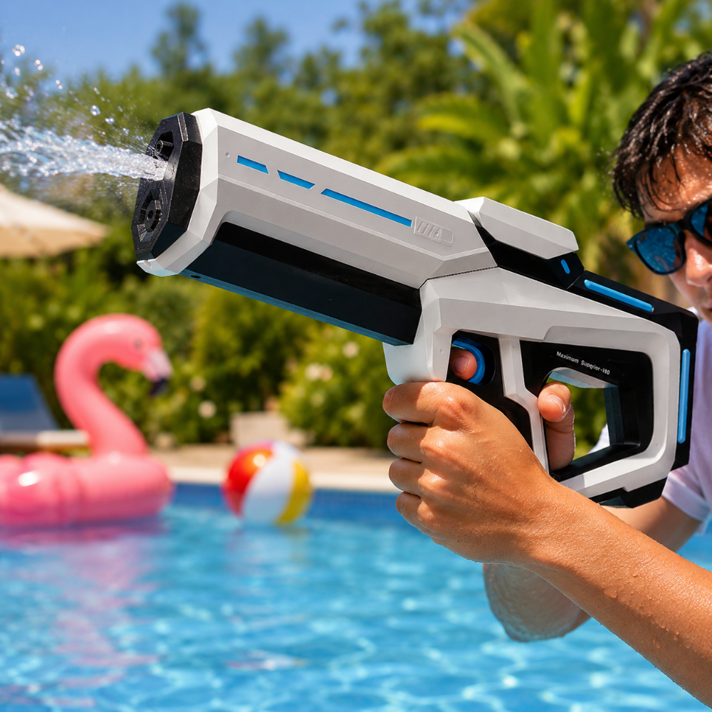 Ultimate Electric Water Blaster with Massive Capacity and Range