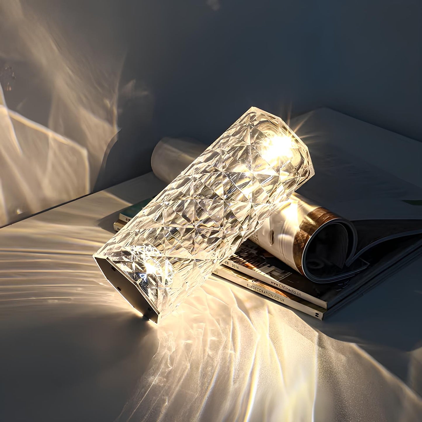 Table Lamp with Acrylic Touch Sensor
