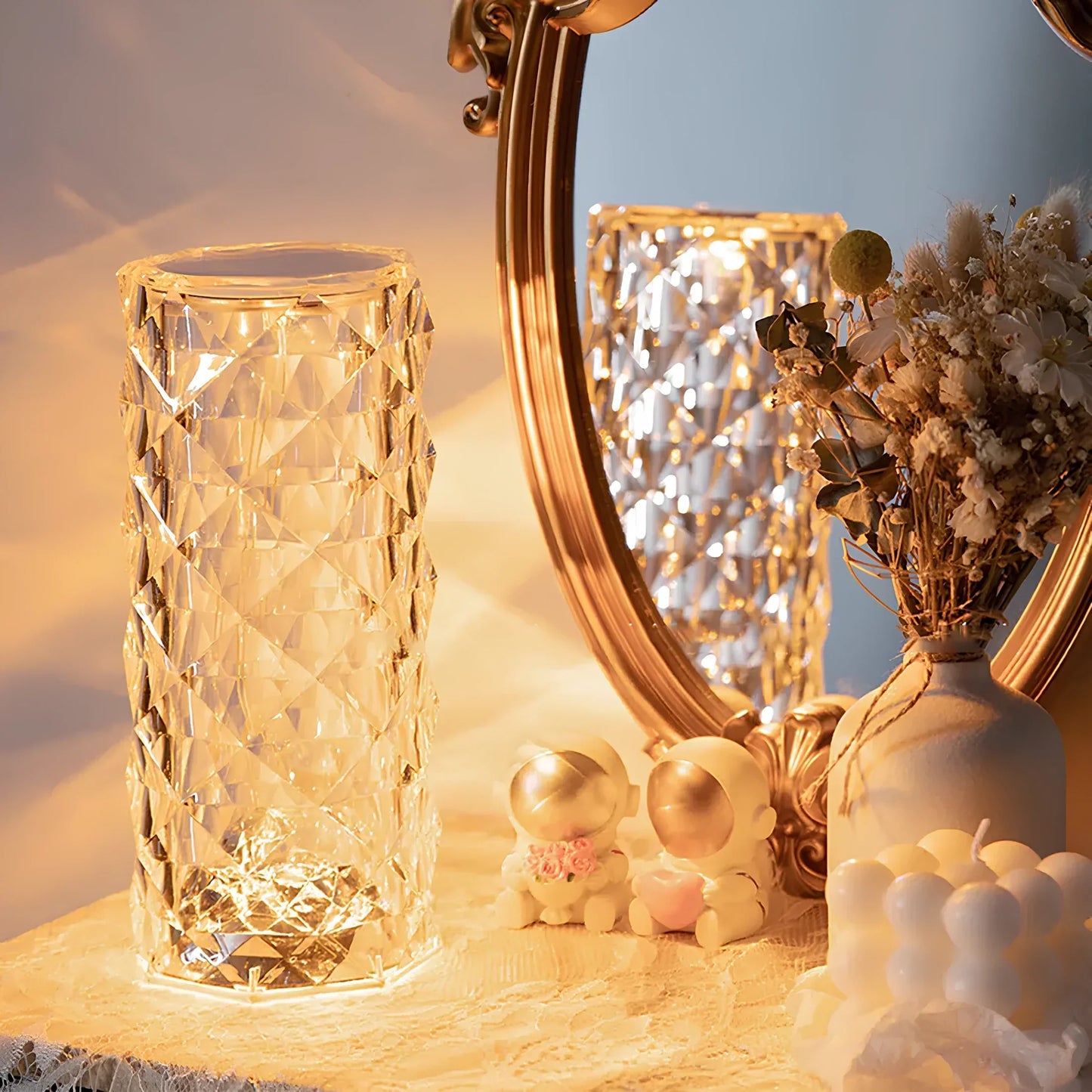 Touch Sensor Acrylic Table Lamp