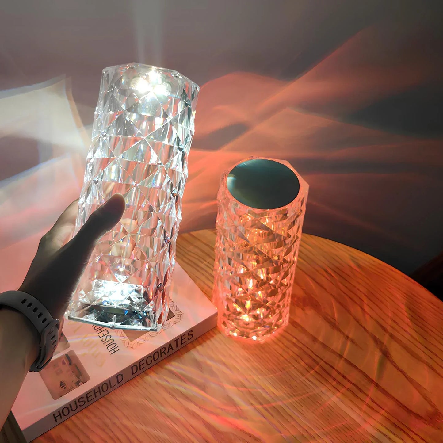 Touch Sensor Acrylic Table Lamp