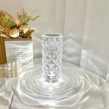 Table Lamp with Acrylic Touch Sensor