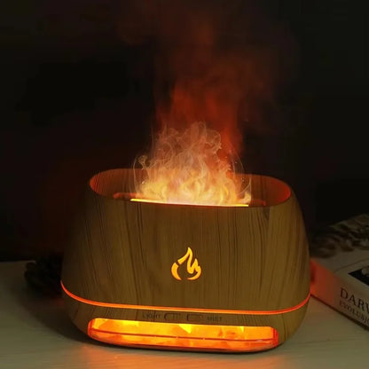 Himalayan Salt Lamp Aroma Diffuser – Color Light with Fragrance Release