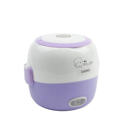 Electric Lunch Box with Steamer – 1L Capacity, 200W Power