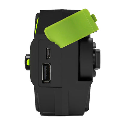 Survival Radio Beacon with Hand Crank and Solar Charger