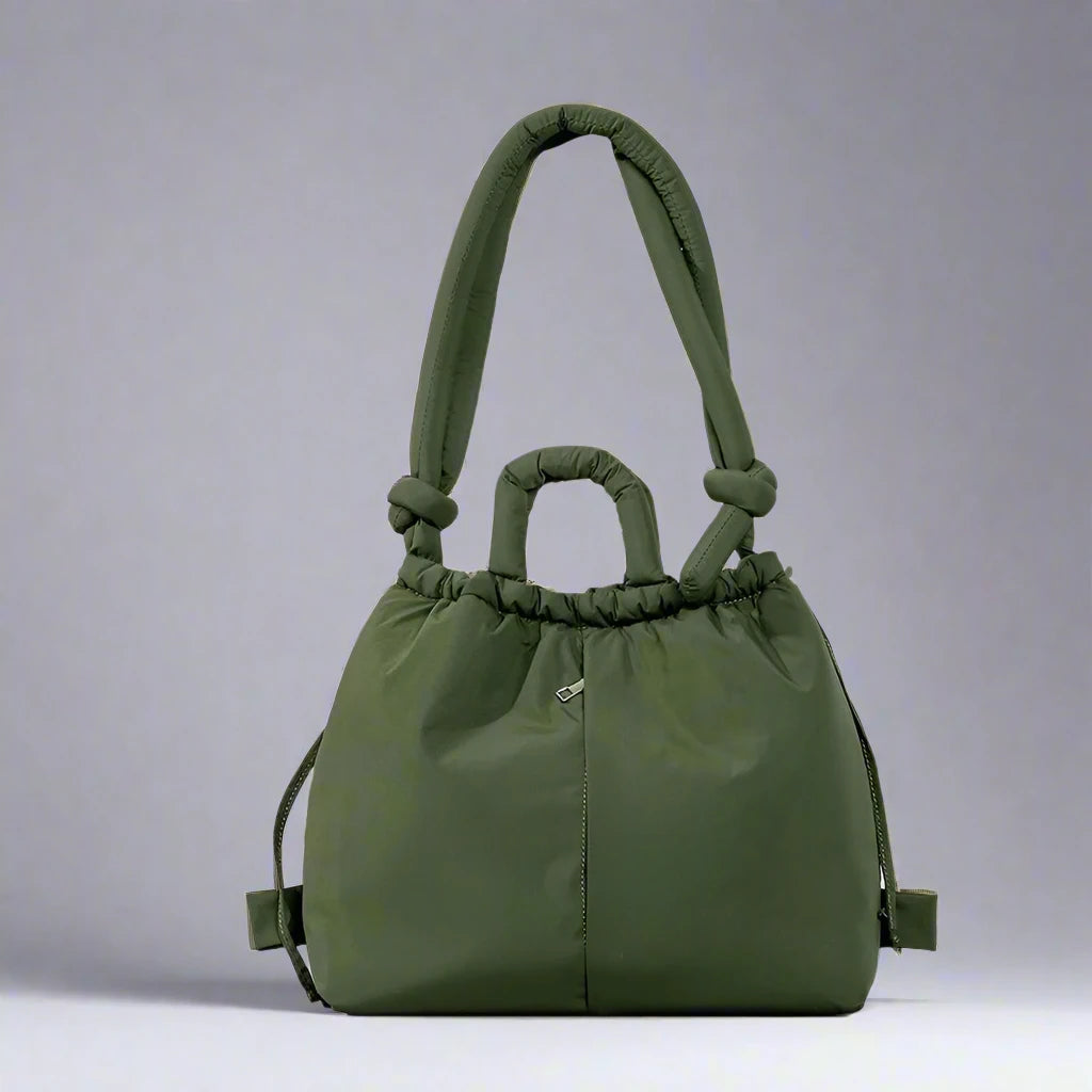 Riva Puffer Handbag – Trendy Shoulder Strap Carry Bag