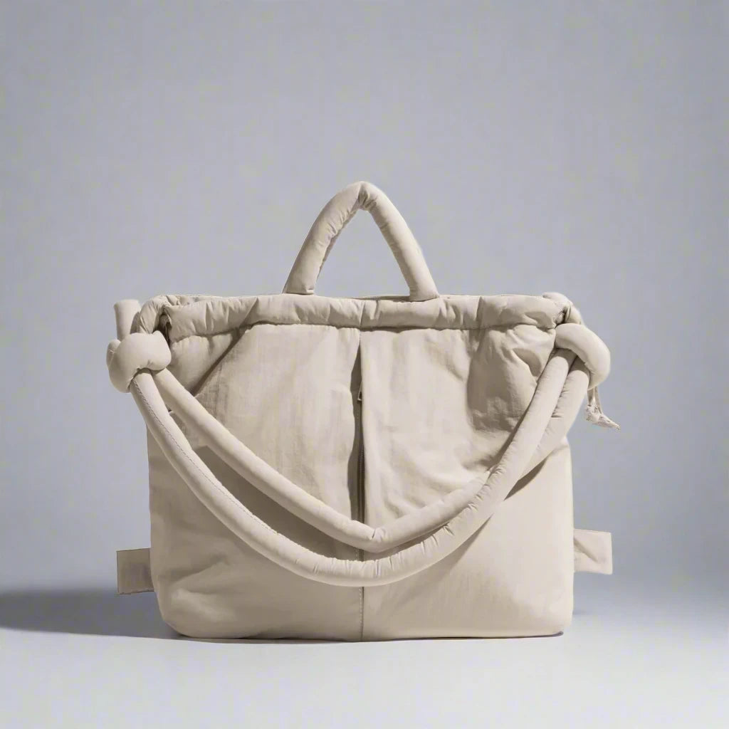 Riva Puffer Handbag – Trendy Shoulder Strap Carry Bag