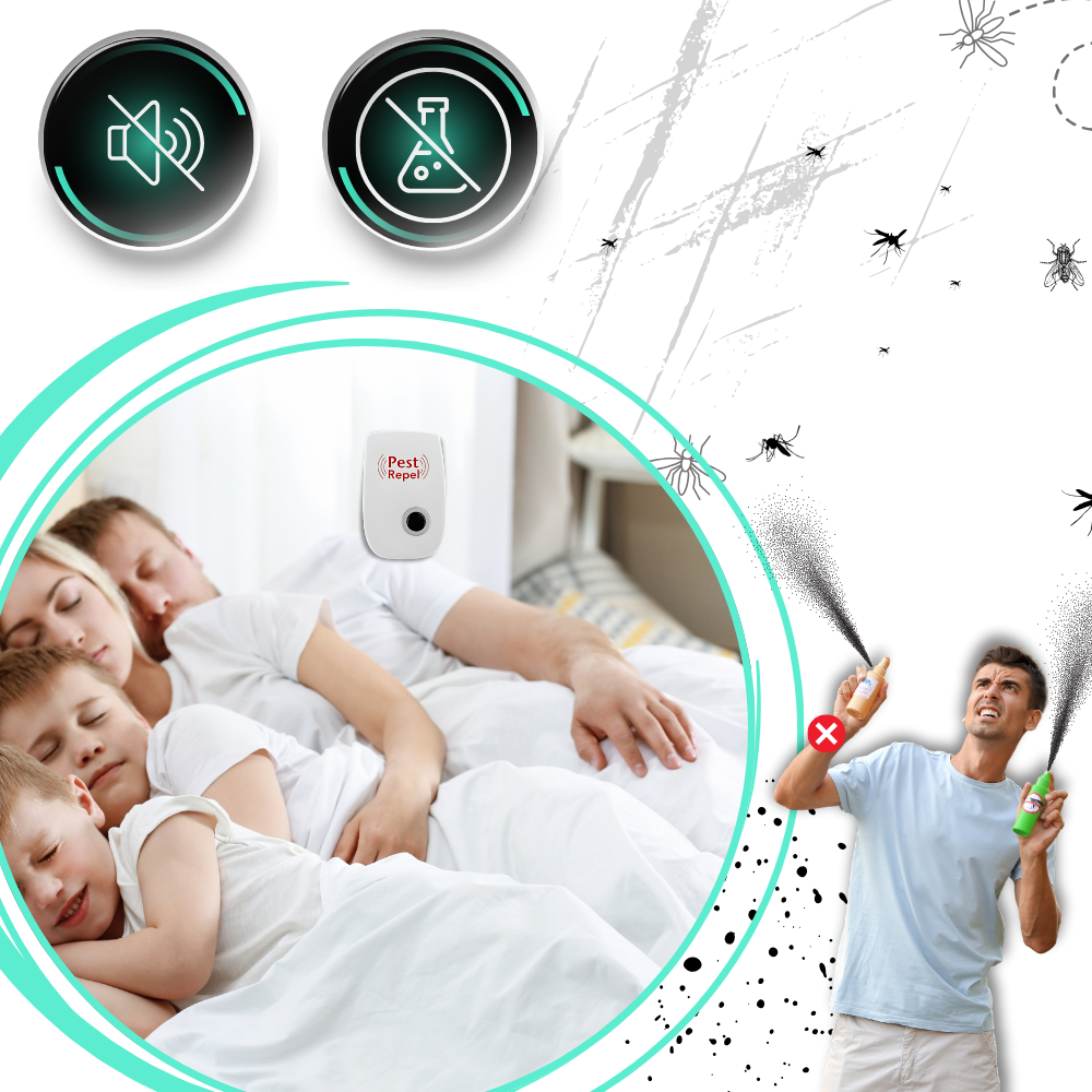 Energy-Saving Ultrasonic Pest Repeller