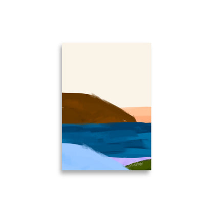 Seaside Serenity Art Print | Oceanic Vibes