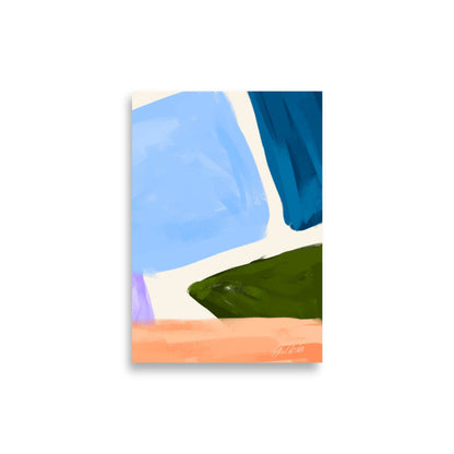Coastal Serenity Art Print | AquaVista