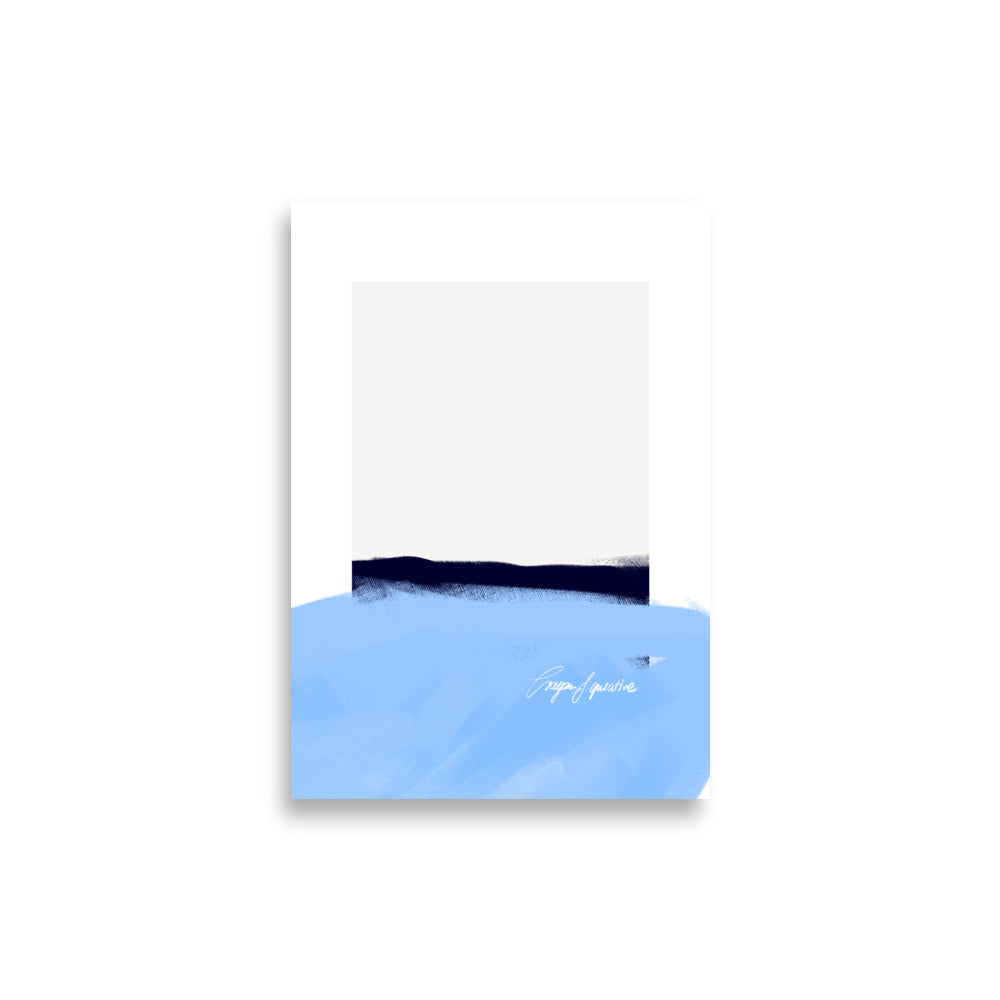 Seaside Serenity Art Print | Oceanic Bliss