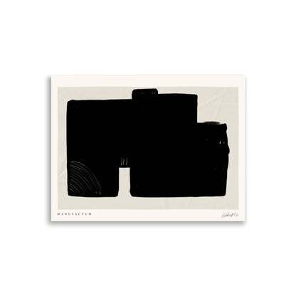 Horizontal Block 03 in Black