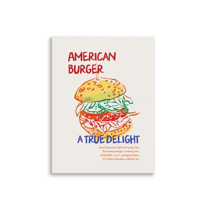 Classic American Burger – A Genuine Treat