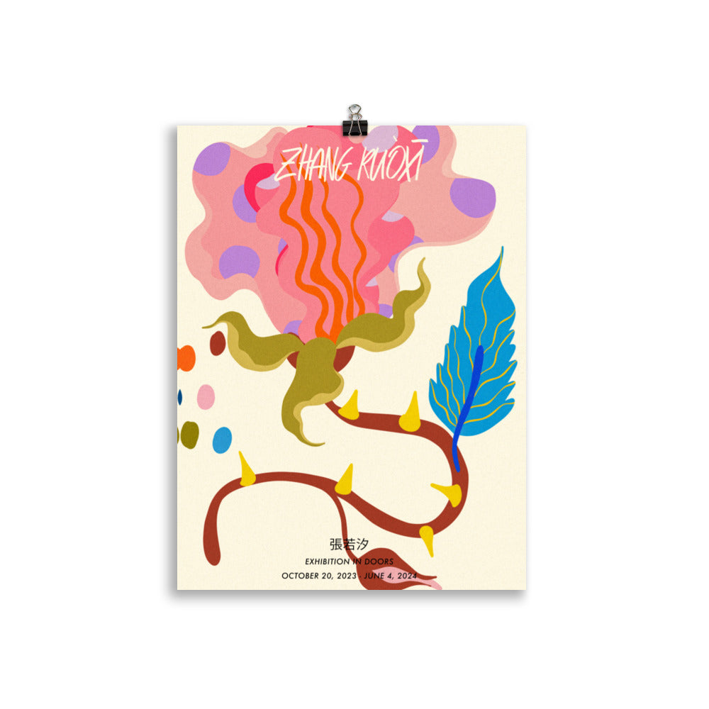 Vibrant Floral Art Print | BloomVista