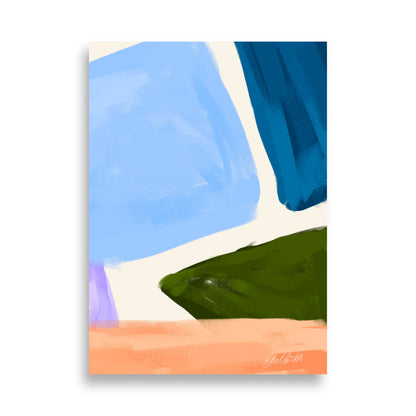 Coastal Serenity Art Print | AquaVista