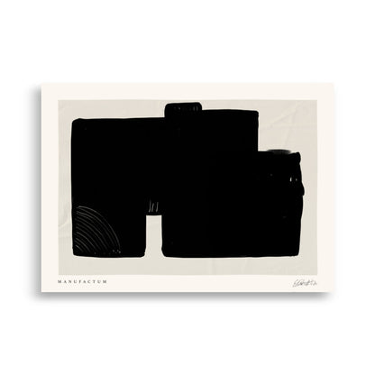 Horizontal Block 03 in Black