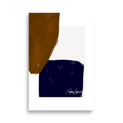 Coastal Serenity Art Print | Aesthetiq Designs