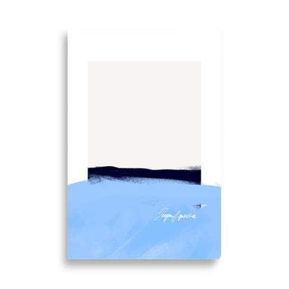 Seaside Serenity Art Print | Oceanic Bliss