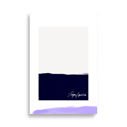Coastal Serenity Art Print | AquaVista