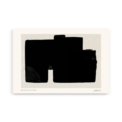 Horizontal Block 03 in Black