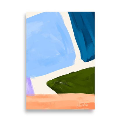 Coastal Serenity Art Print | AquaVista