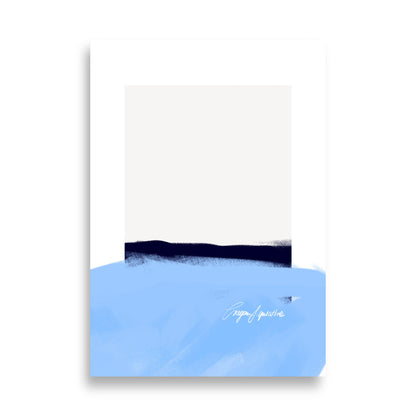 Seaside Serenity Art Print | Oceanic Bliss