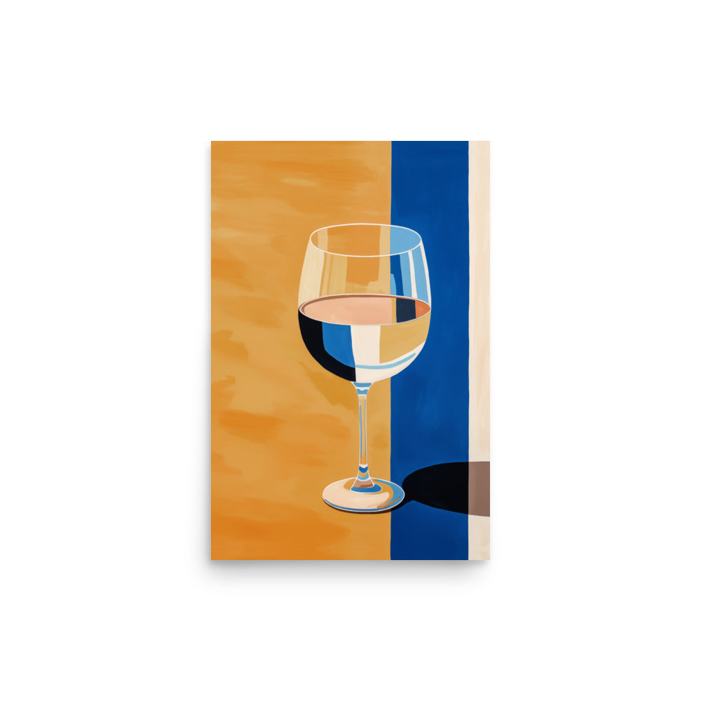 Elegant Wine Glass Artwork for Your Home