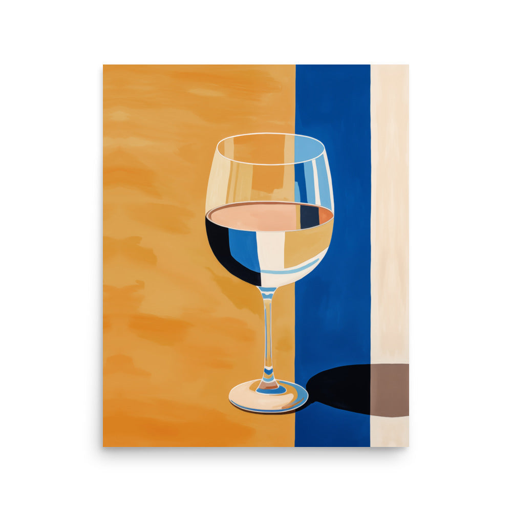 Elegant Wine Glass Artwork for Your Home