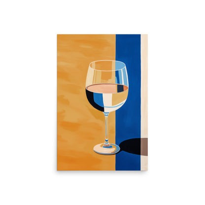 Elegant Wine Glass Artwork for Your Home