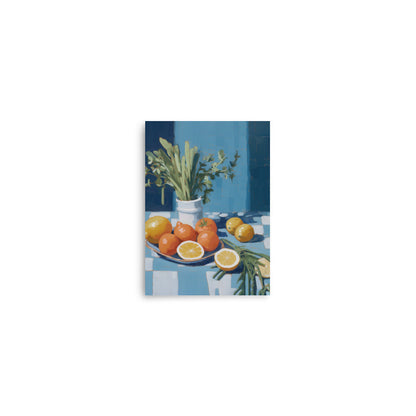 Elegant Fruit Arrangement Print on Premium Paper