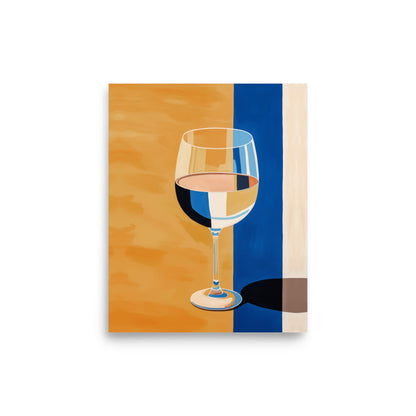 Elegant Wine Glass Artwork for Your Home
