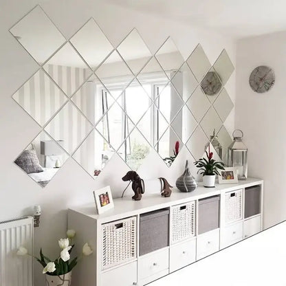 3D Mirror Wall Stickers - Contemporary Home Decor