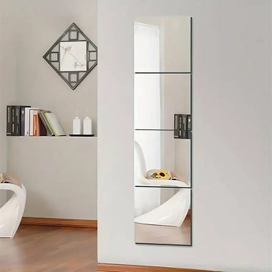 3D Mirror Wall Stickers - Contemporary Home Decor